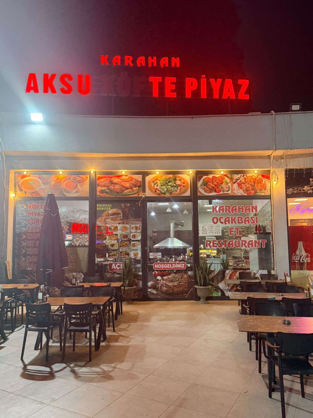 Karahan Aksu Köfte Piyaz teras